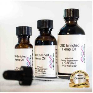 Endoca Hemp Oil Drops 300mg 3% CBD